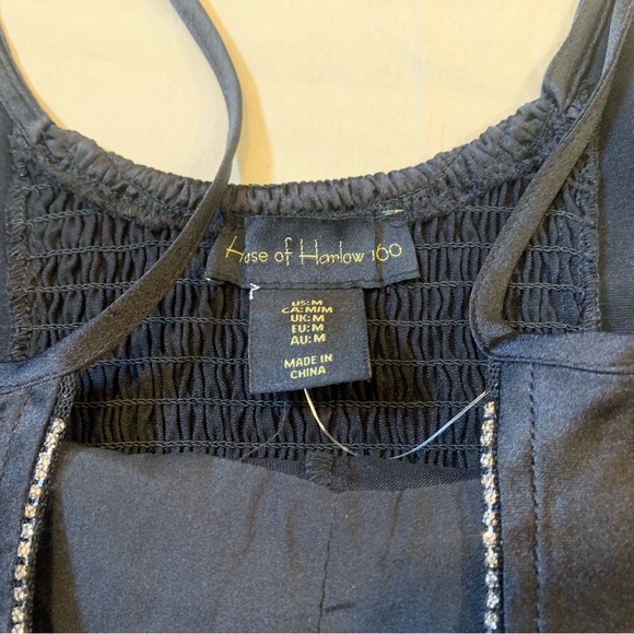 House of Harlow Satin Crop Top - Picture 3 of 5